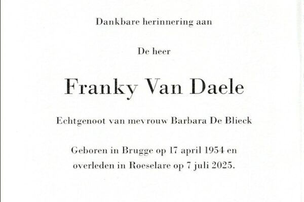 Franky tekst